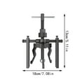 thumbnail image 4 of Car Tools Inner Hole Bearing Puller Separation Extractor for Easy Disassembly of Bearings and Components, 4 of 9