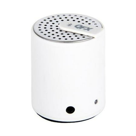 QFX Quantum Portable Bluetooth Speaker, White