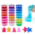 thumbnail image 2 of FixtureDisplays® Slime Kit Putty Set Mould Case Foam Beads Charms Styrofoam Balls Tools DIY Slime 18487, 2 of 4