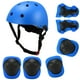 thumbnail image 1 of Equipo de protección Niños 7 en 1 Casco y almohadillas Set Almohadillas para rodilla ajustables para niños Almohadillas de codo Muñequeras para Scooter Patineta Patinaje sobre ruedas Ciclismo, 1 of 7