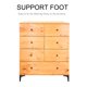 thumbnail image 3 of unbranded 4Ud Patas Negras Resistentes Para Muebles Con Triangular Soporte Para Sillas Y Mesas, 3 of 8