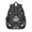 Butterfly and Sun, variant on Moth and Skeleton Gothic Pattern Backpack for School, Cute School Bag with Adjustable Shoulder Straps and Padded Back, 15"x11.42"x5.5"