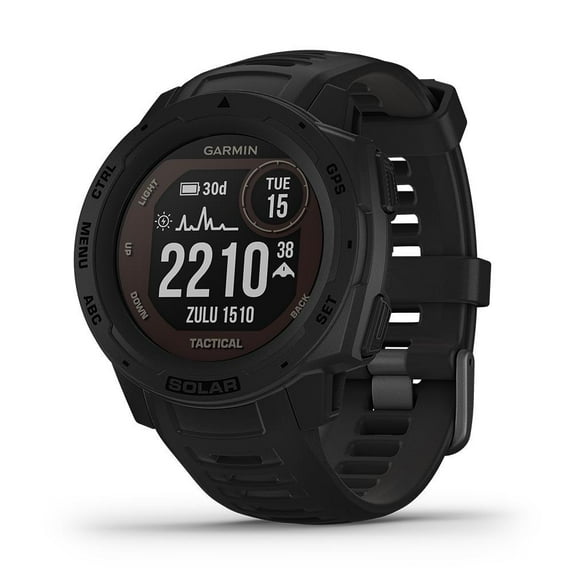 Restored GARMIN, Smart Watch, Black, 1, Instinct Tactical Edition GPS, 64MB,
