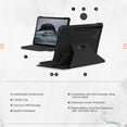 thumbnail image 4 of UAG Galaxy Tab S8 11-inch Case Rugged Multi-Angle Viewing Folio Stand Metropolis Heavy Duty Protective Cover, Black, 4 of 8