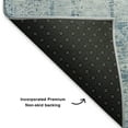 thumbnail image 5 of Addison Rugs Mayfield Premium Machine Washable Transitional Modern Blue Rectangle Rug, 3' x 5', 5 of 7