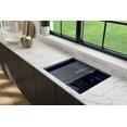 thumbnail image 7 of Bocchi 1633-0132 Baveno 27" Undermount Single Basin Fireclay Kitchen Sink - Blue, 7 of 7