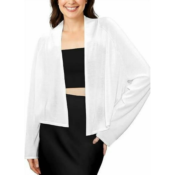 Sucegi Summer Must - Have! Women's Versatile Thin, Breathable Long - Sleeve Open - Front Cardigan.