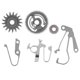 thumbnail image 1 of 8200 Accessoire de calendrier de mouvement de montre professionnel Pièces de rechange d'engrenage de mouvement de montre, 1 of 4