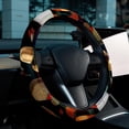 thumbnail image 6 of Thanksgiving Hat 14.5 Inch Printing PVC Leather Car Wheel Cover Steering Wheel Cover Auto Accessories, 6 of 6