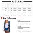 thumbnail image 3 of Lilgiuy Women's Christmas Printed Coat Long Sleeve Cardigan With Pocket Loose Casual Blouse Tops Beige，12（XXL） Fall Fashion for 2022 Spring Winter, 3 of 5