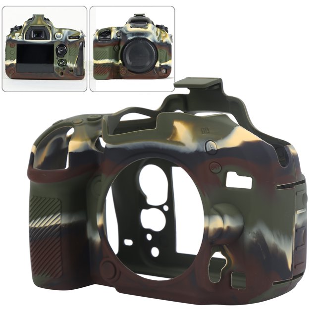 Peahefy Camera Silicone Shell,Digital Camera Protector Silicone Sleeve Camera Cover Suitable for Nikon D600/D610 Camera