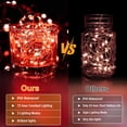 thumbnail image 2 of Fairdeer Fairdeer LED de 7 pies y 20 pulgadas, funciona con pilas, paquete de 12, color rojo, 2 of 7