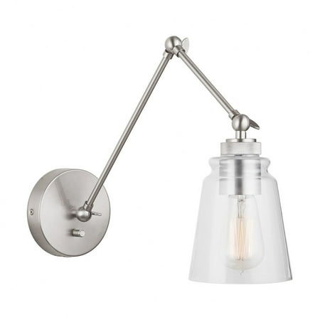 Austin Allen & Co-9D346A-Profile - One Light Adjustable Arm Wall Sconce with Optional plug kit