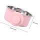 thumbnail image 2 of unbranded Comedero Para Perros En Inoxidable Rosa Antiderrames Con Doble Desmontable, 2 of 6