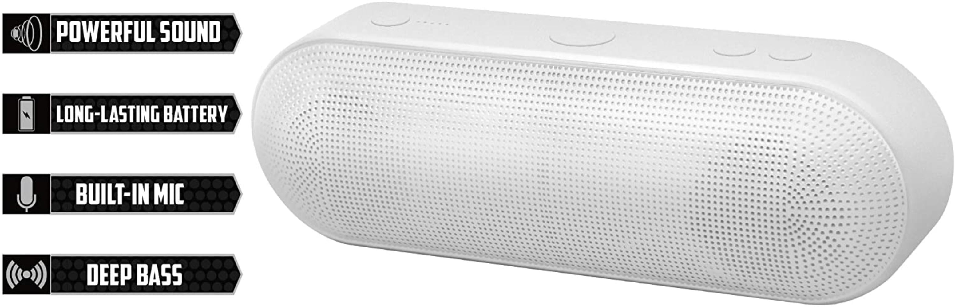 2BOOM Boom Go Wireless Bluetooth Portable Speaker with Built-in 