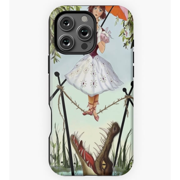 Haunted Mansion Tightrope Girl GA3704 Phone Case for iPhone 11 to 17 Pro Max