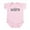 Petal Pink, variant on CafePress - Made In Washington Infant Bodysuit - Baby Light Bodysuit, Size Newborn - 24 Months