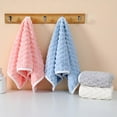 thumbnail image 2 of Coral Velvet Cloud Flannel Towel Thickened Strong Absorbent Skin-friendly Face Quick-drying, 2 of 8