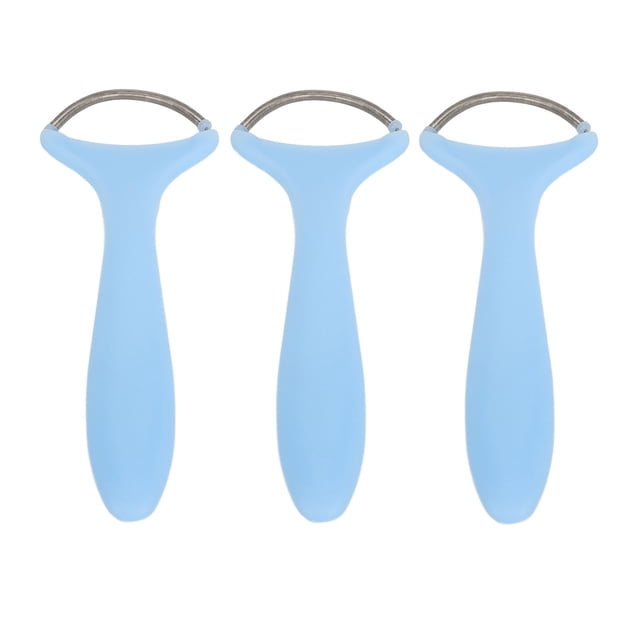 Spring Face Threading Tool, Ergonomic 3PCS Safe Portable Spring Face Epilator Coil Stainless Steel For Women For Upper Lip
