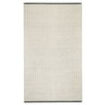 thumbnail image 1 of Ribbon Ivory/Black Handwoven Wool Rug, 4' x 6', 1 of 6