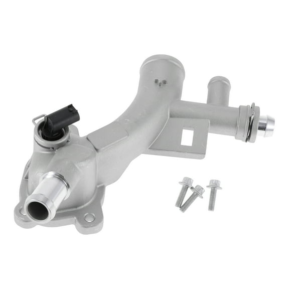 Unique Bargains Car Thermostat for Buick Encore 2013-2021 for Chevrolet Cruze 2011-2016 Engine Coolant Thermostat Housing Assembly No.25193922 Aluminum Alloy  1 Pc