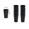 Premium Plastic Cup Set of 8 Unbreakable Reusable Drinking Cup,Heat