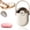 Beige, variant on CHENjy Travel Soap Case with Lid, Leakproof Soap Dish for Shower with Draining Tray, Portable Bar Soap Holder for Gym and Camping, Beige