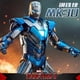 thumbnail image 3 of Figura de acción de acero azul Iron Man Mk30 de Marvel Studios Infinity Saga de Zd Toys Figura de acción de Stark Legends Marvel Legends Juguetes, 3 of 4