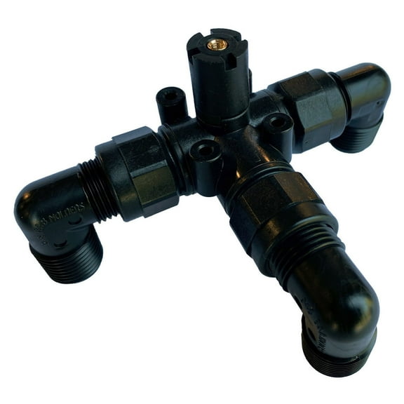 B&B Molders 94135 Diverter, 1/2 Thread for Panels