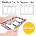 thumbnail image 4 of Yayeee Rocker Switch Wall Plate 1-Gang 4.6"x2.9" Home Decorative Outlet Cover, Yellow Window, 4 of 6