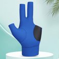 thumbnail image 4 of Guantes 3 Dedos Piscina Transpirable Billar Mano Izquierda/Derecha (Izquierda) Azul, 4 of 9