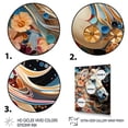 thumbnail image 3 of Designart "Carousel Whirling Wonder Painting I" Cityscapes Floater Framed Wall Decor, 3 of 7