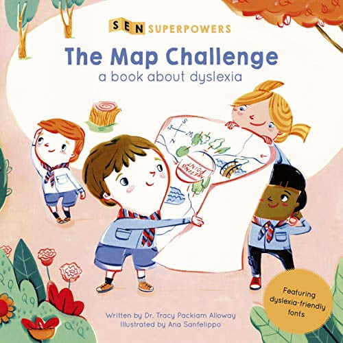 Pre-Owned The Map Challenge: A Book about Dyslexia (Hardcover) 1786035774 9781786035776