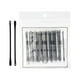 thumbnail image 3 of Bastoncillos De Algodón De Doble Punta, Bastoncillos De Algodón De Limpieza De Belleza Para Viajes De SPA, Salón Negro, 50 Uds. negro 50 piezas, 3 of 9