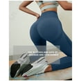 thumbnail image 3 of Seamless Leggings for Women Butt Lifting High Waist Yoga Pants Scrunch Booty Leggings Workout Tights, 3 of 13