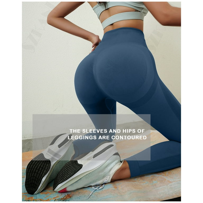 Sexy Woman Bubble Butt Leggings, Push Up Fitness Leggings, Slim High Waist  Leggings, Seamless Fitness Leggings : : Clothing, Shoes &  Accessories