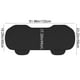 thumbnail image 3 of Juego de tres cojines de lino para asiento de coche | Cojín de respaldo transpirable y ventilado | Funda antideslizante y resistente al desgaste para todo tipo de clima, ideal para sedán, SUV y, 3 of 5
