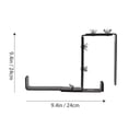 thumbnail image 2 of Phenofice 1Pcs Square Flower Pot Hangers for Outside Railing Home Decoration, 2 of 8