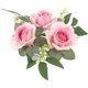 thumbnail image 2 of Guirnalda de velas de flores artificiales, simulación decorativa, guirnalda de velas, decoración de velas, 2 of 5