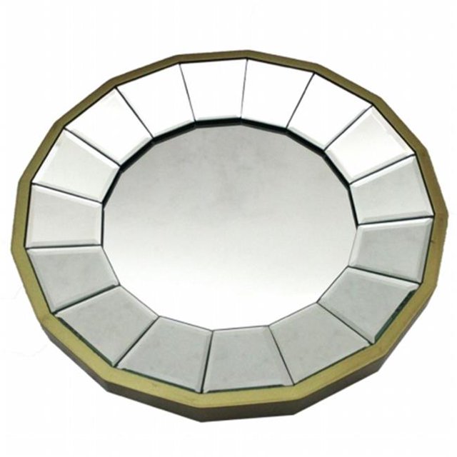 13.75 x 13.75 x 1.25 in. Awesome Mdf Mirror