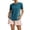 Blue, variant on Womens Workout Tops Short Sleeve Crew Neck Mesh Panel Sporty T Shirt Fast Dry Breathable Summer Tops For Women Casual Gym Running Yoga Active Wear s Plus Size