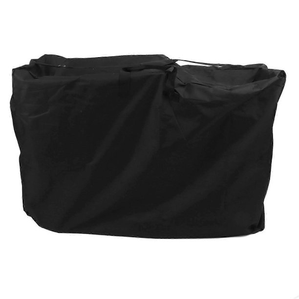 Wheelchair Bag Waterproof Large Capacity Oxford Cloth Foldable Wheelchair Travel Bag for Travel Outdoor Black