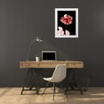 thumbnail image 3 of Koetsier, Albert 19x24 White Modern Wood Framed Museum Art Print Titled - Rose 29, 3 of 4