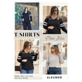 thumbnail image 3 of Aleumdr Plus Size Sweatshirts for Women Long Sleeve Oversized Fall Tunic Tops White 5XL, 3 of 8