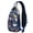 Blue-72, variant on Crossbody Sling Backpack for Women Men Ocean Cute Shark Shoulder Sling Crossbody Casual Chest Bag for Travel Sports Running Hiking