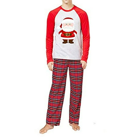

IZhansean Family Matching Christmas Pajamas Set Holiday Santa Claus Sleepwear Xmas PJS Set for Womens Mens Kids Baby