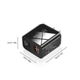 thumbnail image 1 of Baohd 20W Mobile Phone Charger Wall AC100-240V QC3.0 PD Charge Adapter Travel Circuit Protection Tablet MP4 Charging Accessory NO2, 1 of 8