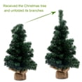 thumbnail image 4 of Tabletop Mini Christmas Tree, 19.68 inch Artificial Desktop Christmas Tree with Burlap Base, Miniature Pine Christmas Tree Perfect for Christmas Home, Party Decorations, 4 of 10