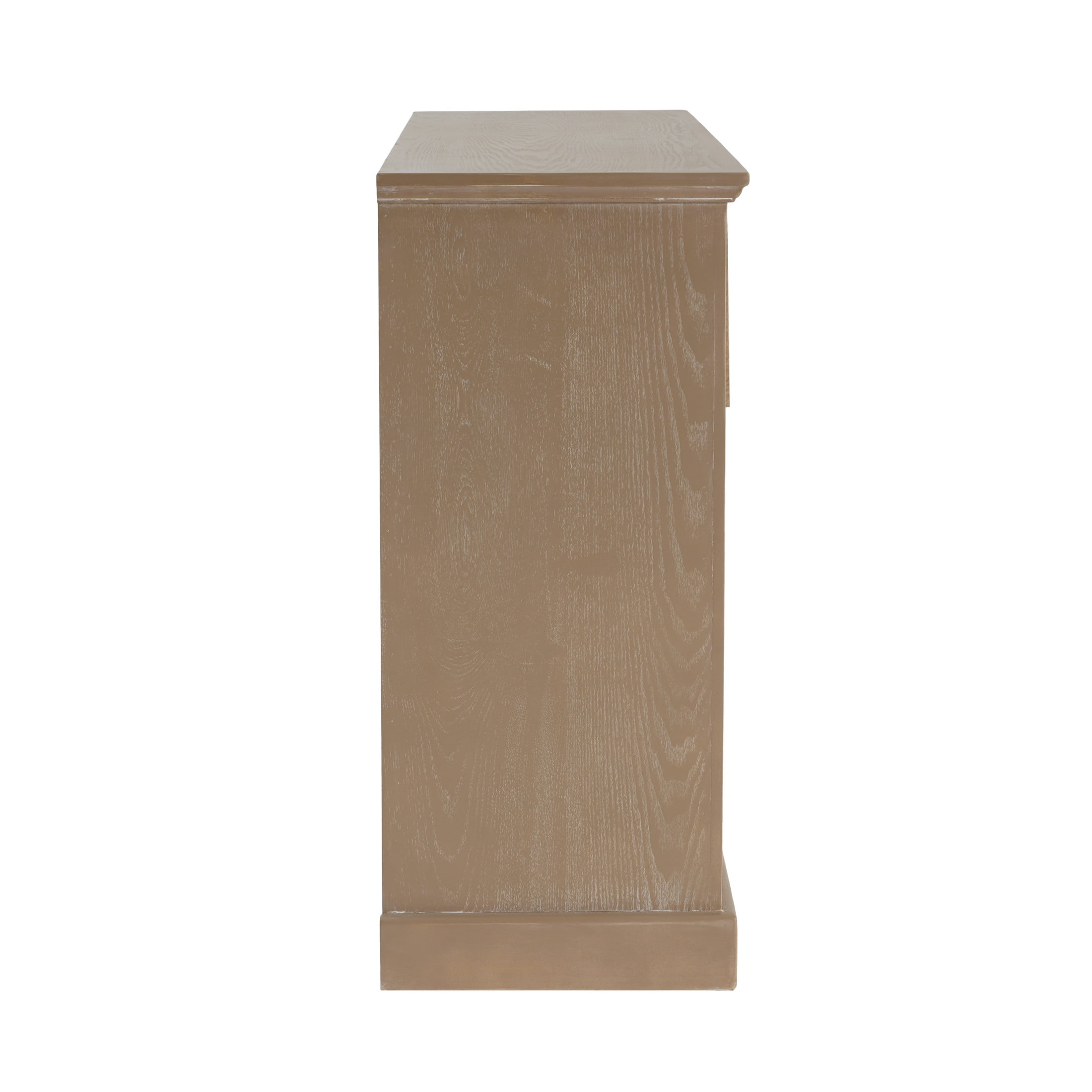 Christopher Knight Home Boho 3-Drawer Dresser with Carved Floral Front, Vintage Style, Light Ash & White