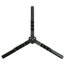OUNONA Outdoor Stove Stand Camping Isobutane Folding Tripod Travel Black